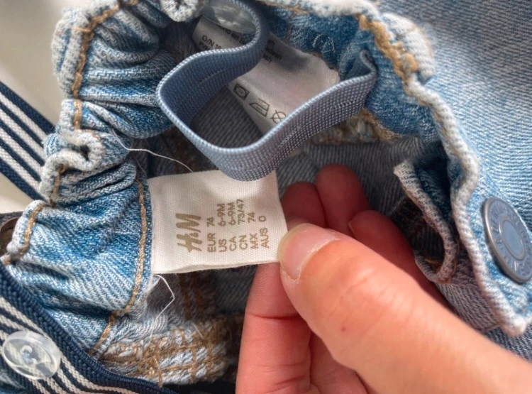 Jeans stylé à bretelles - photo numéro 5