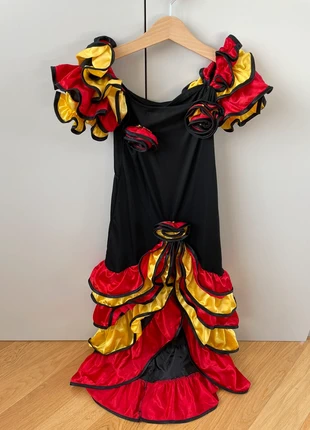 Girls Spanish Costume Rumba Dress, brand: Bristol novelty, condition: Very good, size: 9 years / 134 cm, £10.00, £11.10 includes Buyer Protection