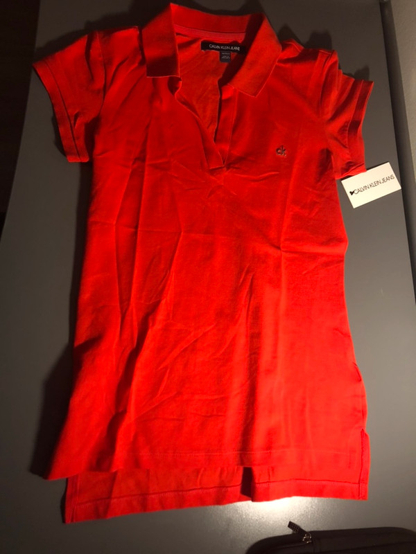 T-shirt Calvin Klein rouge 3