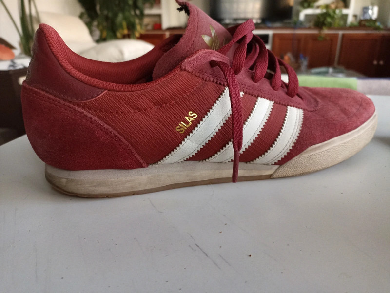 Adidas skateboarding SILAS talla 45 1 3 color Burdeos