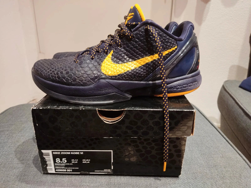 Nike zoom deals kobe vi Geel