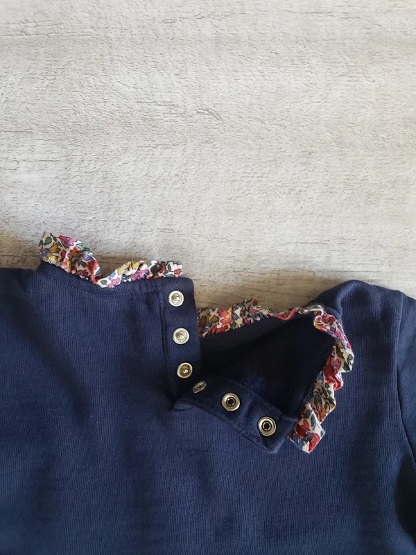 Sweat Sergent major fille bleu marine 3 ans - photo numéro 3