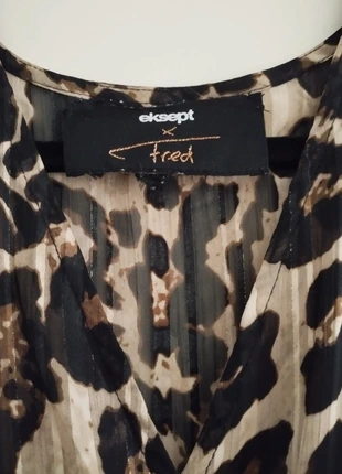 Robe léopard plissée T 40, brand: Shoeby, condition: New without tags, size: M / 38 / 10, €6.00, €7.00 includes Buyer Protection