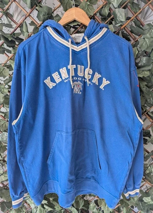 Vintage Lee Kentucky Wildcats Hoodie | Blue NCAA Oversized Pullover | USA College Sweatshirt, brand: Lee, condition: Good, size: XL, £14.95, £16.40 includes Buyer Protection Pro