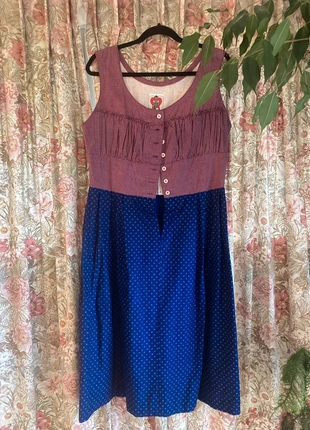 Zomerse Dirndl jurk, staat: Heel goed, maat: XL / 42 / 14, € 15,00, € 16,45 inclusief Kopersbescherming