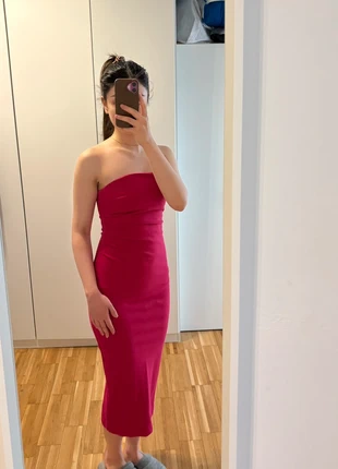 Zara Pinkes Midikleid, marque: Zara, état: Très bon état, taille: S / 36 / 8, 13,00 €, 14,35 € Protection acheteurs incluse