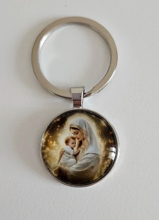 Porte-clé Vierge Marie et Jésus, estado: Muito bom, €2.00, €2.80 inclui Proteção do Comprador