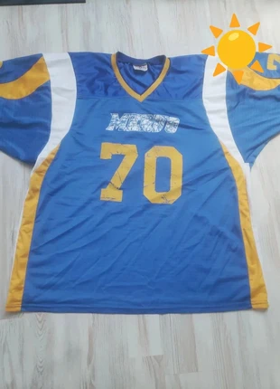 Maillot de Hockey ou football américain Mervo 70 bleu et jaune taille 4XL, marque: Teamwork, état: Très bon état, taille: 4XL, 20,00 €, 21,70 € Protection acheteurs incluse