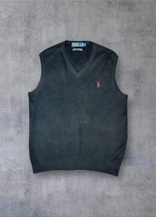 T-shirt sans manches Ralph Lauren noir logo rouge - Taille M, brand: Ralph Lauren, condizioni: Ottime, taglia: M, €20.00, €21.70 include la Protezione acquisti Pro