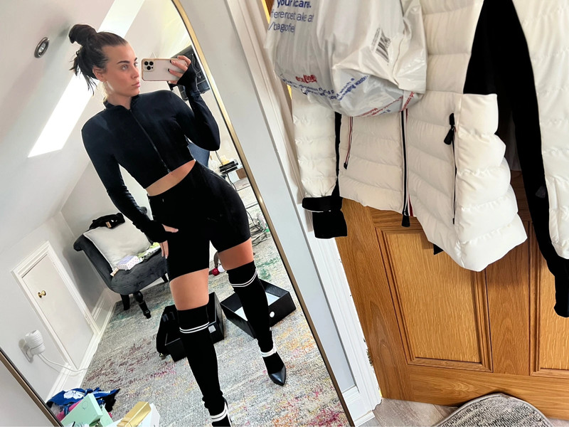 Fenty X puma Mary Jane over the knee sock boots black and white new Vinted