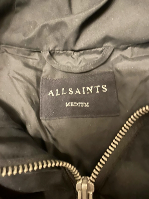 All saints store ester puffer jacket