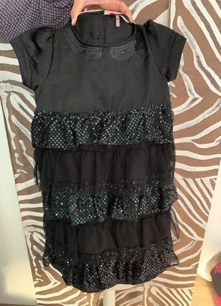 Robe de fête orchestra noire à paillette, brand: Orchestra, condition: Good, size: 8 years / 128 cm, €2.00, €2.80 includes Buyer Protection