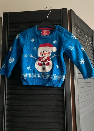 Kerst trui, staat: Heel goed, maat: 12-18 maanden / 80 cm, € 3,00, € 3,85 inclusief Kopersbescherming