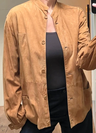 Giacca camicia pelle scamosciata vintage 80’, marke: Vintage Dressing, zustand: Gut, größe: L / 40 / 12, 27,00 €, 29,05 € inklusive Vinted-Käuferschutz