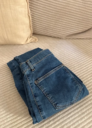 hoch Hose geschnittene Tophshop Röhrenjeans blau Grösse 36 Jeans eng, merk: Topshop, staat: Heel goed, maat: S / 36 / 8, € 4,00, € 4,90 inclusief Kopersbescherming