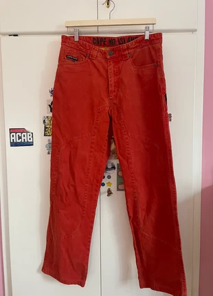 Jeans Arancione a costine, brand: Denim, condizioni: Ottime, taglia: S, €17.00, €18.55 include la Protezione acquisti