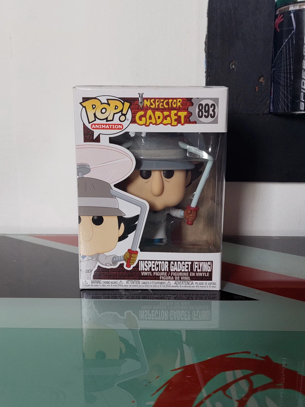 Funko pop inspector gadget flying