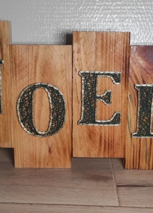 Tableau Noël vert et dorée en fil tendu (string art) fait main, merk: Fait Main, staat: Nieuw zonder prijskaartje, € 35,00, € 37,45 inclusief Kopersbescherming