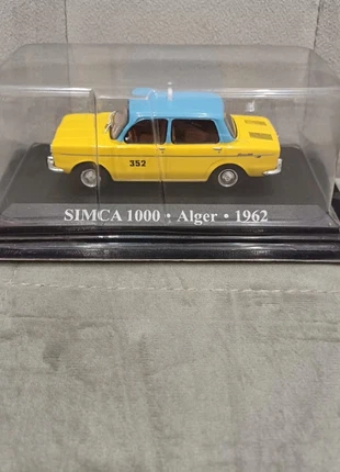 Simca 1000 Taxi – 1962 – 1/43 – Jaune – Avec boîte d’origine, marke: SIMCA, zustand: Sehr gut, größe: Frühchen, bis 44, 17,00 €, 18,55 € inklusive Vinted-Käuferschutz