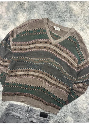 Pull Vintage - style Coogi/Cosby - XL - Marron - Made in canada, brand: Vintage Dressing, condizioni: Ottime, taglia: XL, €39.90, €42.60 include la Protezione acquisti Pro