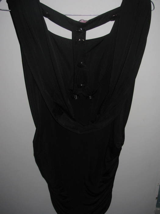 robe noir moulante 2