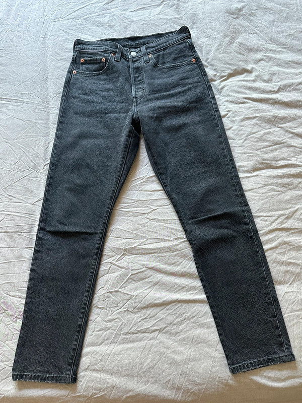 Levi’s 501 skinny jeans black 1