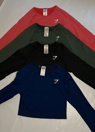 Set Gymshark Vital Seamless 2.0 Crop Top - Taille M, marque: Gymshark, état: Neuf sans étiquette, taille: M / 38 / 10, 69,95 €, 74,15 € Protection acheteurs incluse