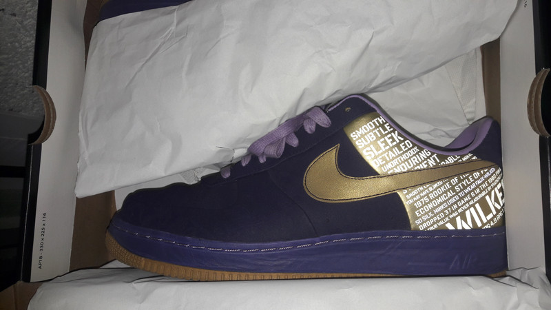 nike air.force 1.low supreme jamaal wilkes de 2007 pour les 25 ans