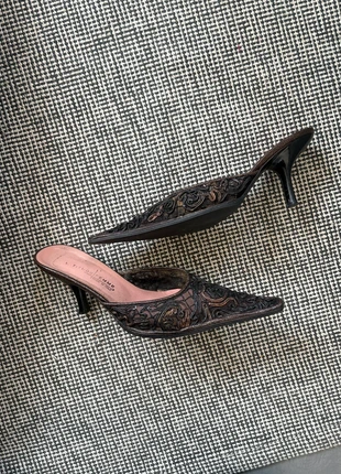 Mules vintage talons, marca: Latitude Femme, estado: Bom, tamanho: 35, €13.50, €14.88 inclui Proteção do Comprador