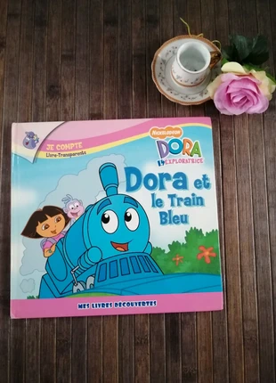 Livre 3 à 6 ans Dora et le train bleu éditions Atlas jeunesse, zustand: Sehr gut, 2,00 €, 2,80 € inklusive Vinted-Käuferschutz