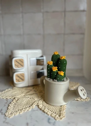 Piantina uncinetto mod. Cactus, marque: Crocket_row, état: Neuf sans étiquette, 15,00 €, 16,45 € Protection acheteurs incluse