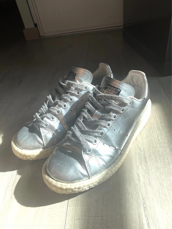 Stan smith argentée 1