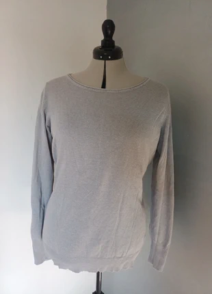 Pull gris manches longues et strass, brand: In Extenso, condition: Good, size: XXXL / 46 / 18, €6.00, €7.00 includes Buyer Protection