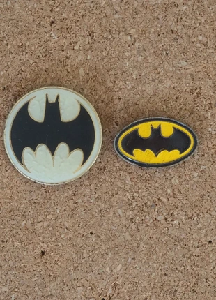 Lot de 2 pins vintage Batman, marca: Batman, estado: Bueno, 4,00 €, 4,90 € Protección al comprador incluida