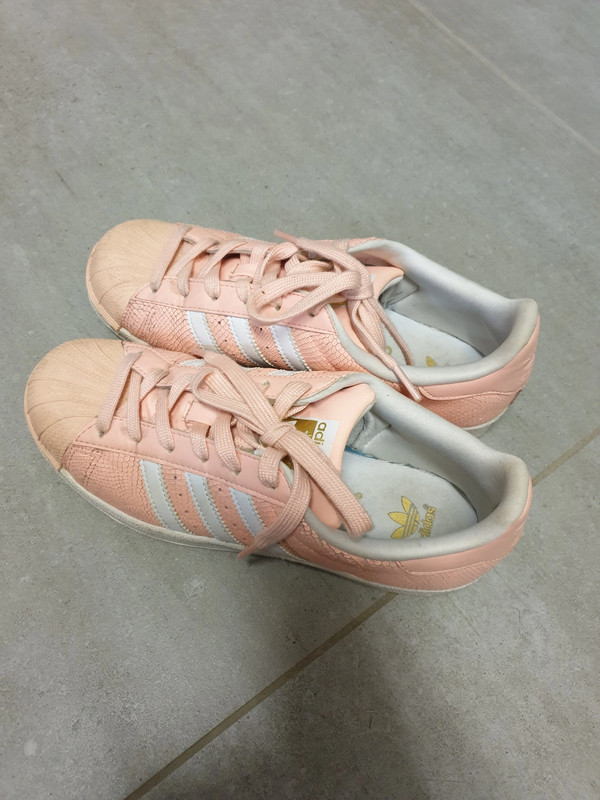 Adidas superstar sales rose croco