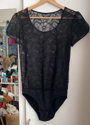 Body dentelle noir Love Stories fleurs, brand: Love Stories, condition: Very good, size: M / 38 / 10, €7.00, €8.05 includes Buyer Protection