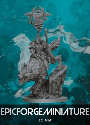 Figurine Wargame Jarl on Stromwolf - 32 mm, brand: Support, condition: New without tags, €16.99, €18.54 includes Buyer Protection Pro