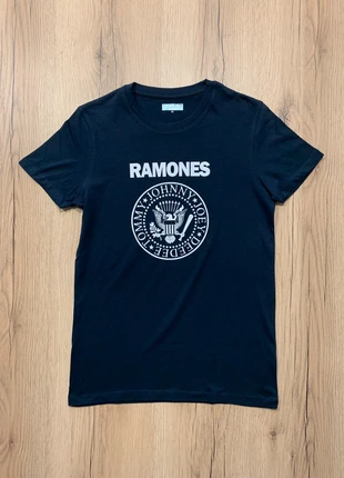 T-shirt bleu marine taille M – Style Ramones, marca: Vintage Dressing, estado: Muy bueno, tamaño: M, 13,00 €, 14,35 € Protección al comprador incluida