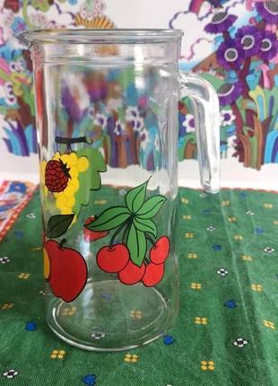Carafe vintage italien à décor de fruits 🍇, marca: cerve, estado: Muy bueno, 8,00 €, 9,10 € Protección al comprador incluida
