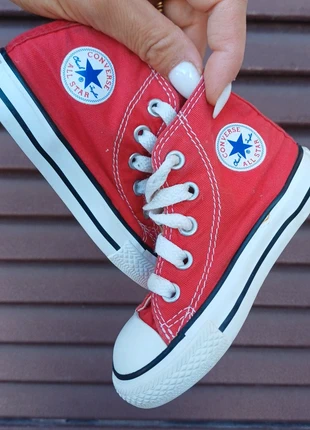 Converse bambini 21 rosse, marque: Converse, état: Bon état, taille: 21, 10,00 €, 11,20 € Protection acheteurs incluse