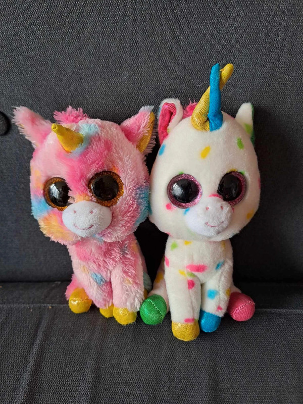 Beanie Boo s Peluche Medium Harmonie la Licorne 23 cm Marque TY Des 3 ans