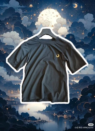 Cute moon shirt from Korea, marke: YesStyle, zustand: Sehr gut, größe: S / 36 / 8, 5,00 €, 5,95 € inklusive Vinted-Käuferschutz