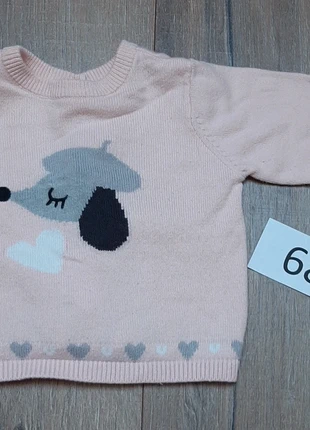 Trui met knoopjes achteraan, merk: Grain de Blé, staat: Heel goed, maat: 6-9 maanden / 68 cm, € 3,00, € 3,85 inclusief Kopersbescherming