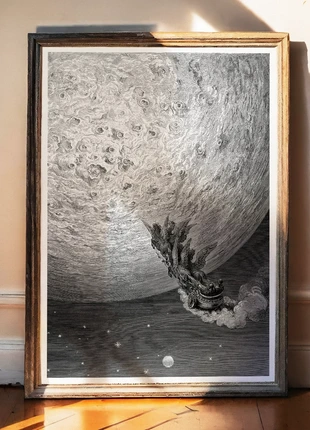 Affiche – Orlando Furioso : Entrée dans l’Empire de la Lune (Gustave Doré, 1878), marque: Art, état: Neuf sans étiquette, 17,90 €, 19,50 € Protection acheteurs (Pro) incluse