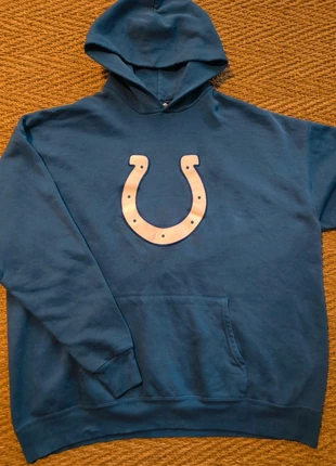Sweat à capuche NFL Indianapolis Colts Bleu logo fer à cheval hoodie vintage à enfiler taille XXL, marque: NFL, état: Bon état, taille: XXL, 10,99 €, 12,24 € Protection acheteurs incluse