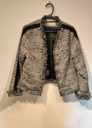 Veste tweed fantaisie – In Vogue - M, brand: In Vogue, condizioni: Ottime, taglia: M / IT 42 / EU 38, €8.00, €9.10 include la Protezione acquisti