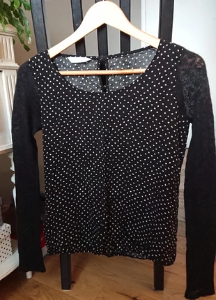 Pull mi saison à pois , marke: Promod, zustand: Sehr gut, größe: S / 36 / 8, 10,00 €, 11,20 € inklusive Vinted-Käuferschutz