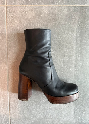 Bottines en cuir, marque: Angel Alarcon, état: Très bon état, taille: 37, 40,00 €, 42,70 € Protection acheteurs incluse