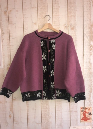 Cardigan en maille vintage, marque: Vintage, état: Bon état, taille: L / 40 / 12, 5,00 €, 5,95 € Protection acheteurs incluse
