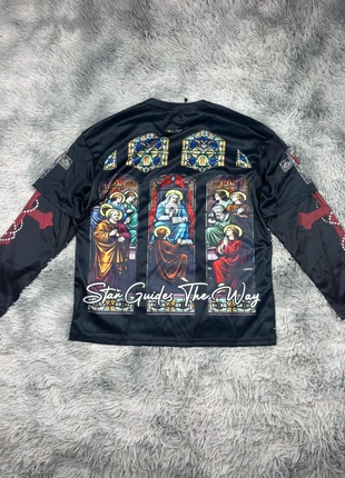 Stunning Stained Glass Graphic Longsleeve T-Shirt - Gothic Aesthetic, brand: Aesthetic, condizioni: Ottime, taglia: S, €25.80, €27.79 include la Protezione acquisti